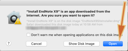Downloading, Installing and Activating Endnote X9.3.1 on Macintosh 
