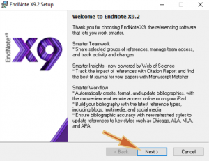 endnote x9 upgrade